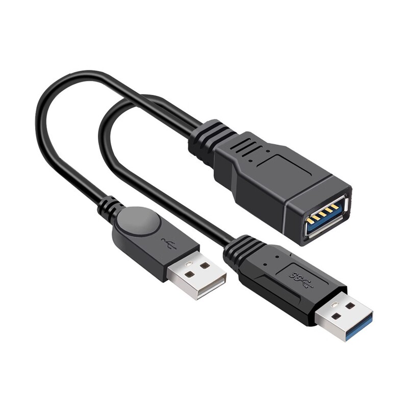 Usb3.0 Female to Male Extension Cable Usb3.0A Male to a Female Enhanced Power Supply External Device Mobile Hard Disk