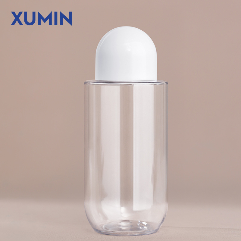 200 ml; botella transparente + tapa blanca; pet