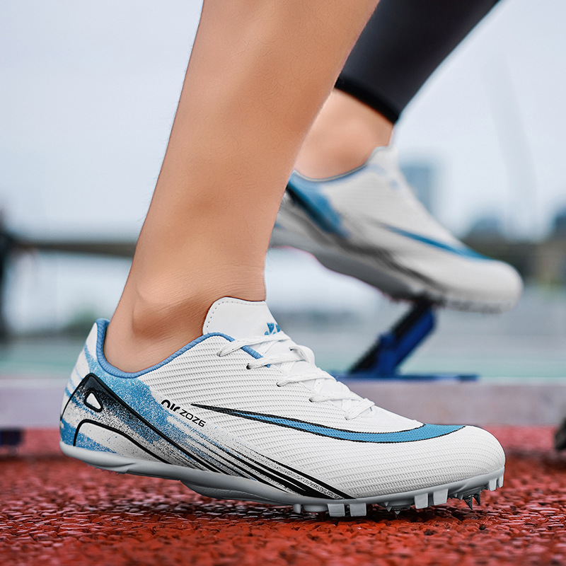 Zapatos de clavos de pista y campo para estudiantes, zapatos de carrera deportiva para hombres y mujeres, zapatos de entrenamiento para hombres, carreras de salto de distancia image 8