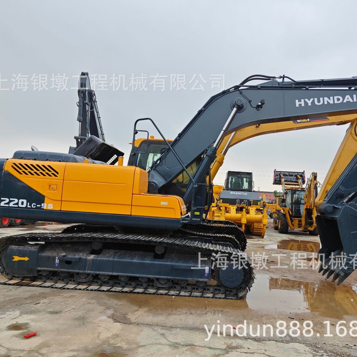 现代220挖掘机 现代挖掘机低价出售！可出口！ In stock 现货