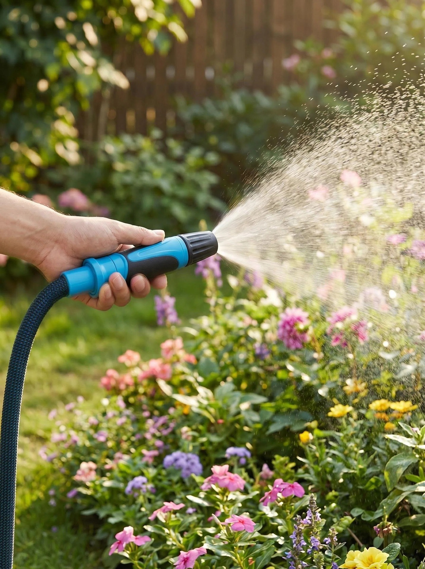 Premium Car Wash Water Gun for Home Use, Multifunctional Cleaning Hose with Direct Spray for Car Washing and Gardening Watering