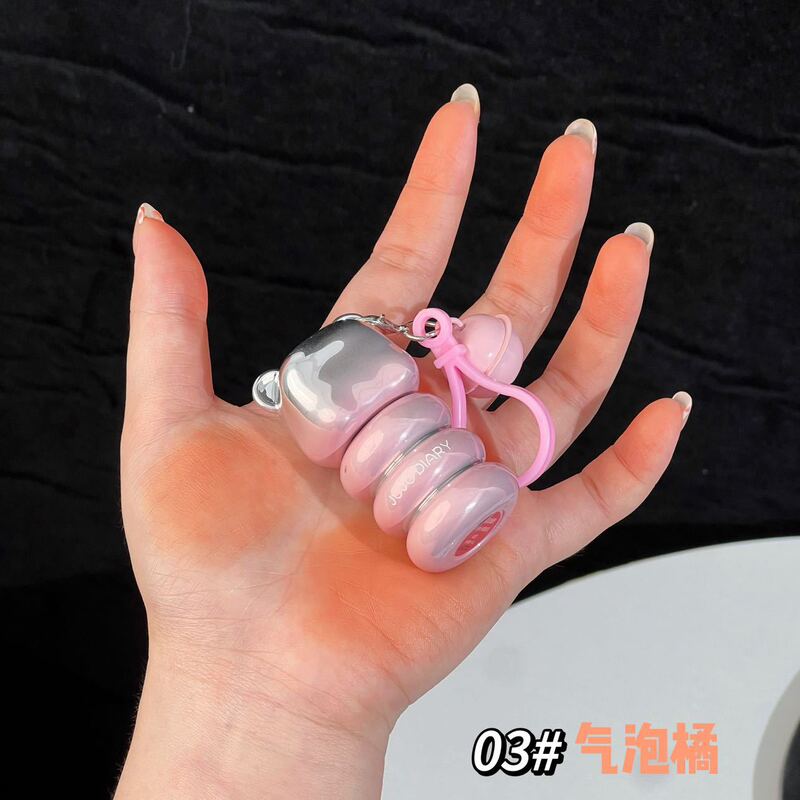 久久日记幻粉熊仔绒雾唇泥丝绒雾面哑光自然不拔干显白韩系唇釉|undefined