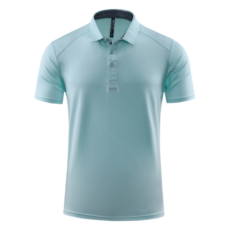 Camiseta deportiva de secado rápido, polo de manga corta para hombre, top de verano para correr, uniforme de equipo de entrenamiento de gimnasio elástico para mujer, informal y versátil