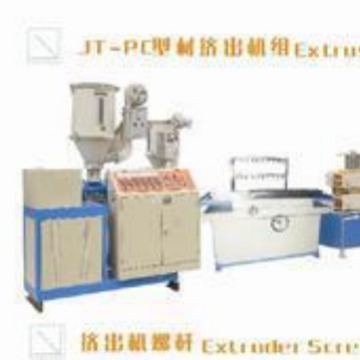 厂家供应螺纹管塑料挤出机异型材生产线设备机器