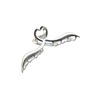 Brand elegant hairgrip, big crab pin, 11.5cm, simple and elegant design