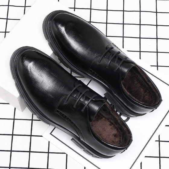 Men's Inner Height Increasing Leather Shoes 10cm Thick-soled Business Dress Height Increasing Shoes 8cm Wedding Groom Casual Leather Shoes for Men