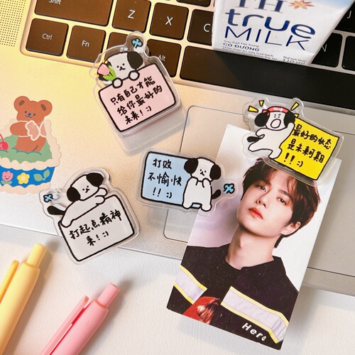 Tengyi Youpin Cute File Holder for Students, Multifunctional Exam Paper and Document Organizer, Categorized Folder, Office Receipt Holder, Charming
