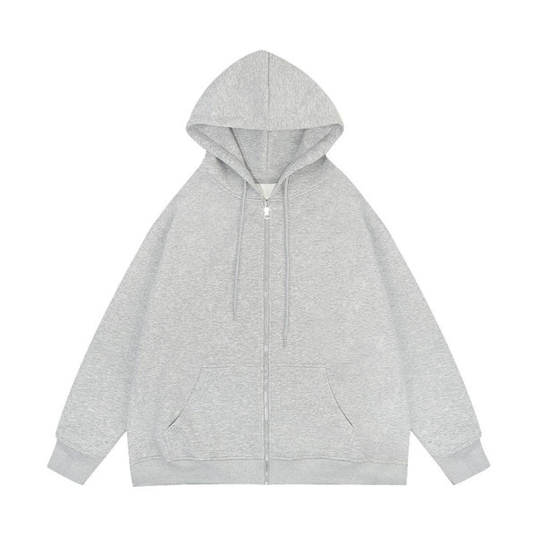 Light gray (short zipper)