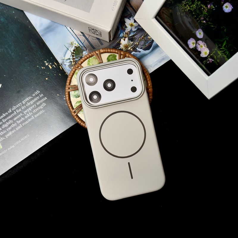 苹果17promax磁吸手机壳 iPhone16肤感磨砂15/14纯色13防摔保护套|undefined