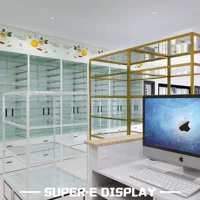 Хрустальная полка магазина компаньон подарок витрина Косметика салон красоты образец стеллаж супермаркет магазин витрина
