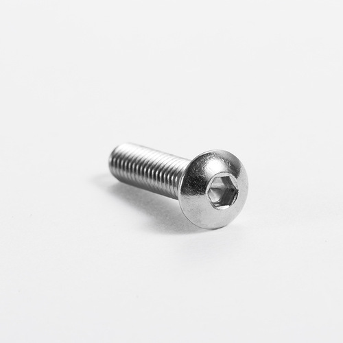 Aozhan 304 Stainless Steel ISO7380/GB70.2 Inner Hexagon Half-round Head Machine Screw, Pan Head Screw M3 M4 M5