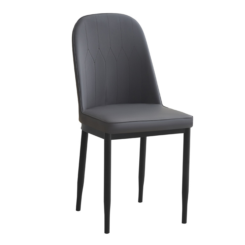 Silla de comedor de lujo ligera, taburetes domésticos, estilo nórdico simple, mesas y sillas de maquillaje en línea, restaurantes de hotel, mesas y sillas de comedor de hierro forjado