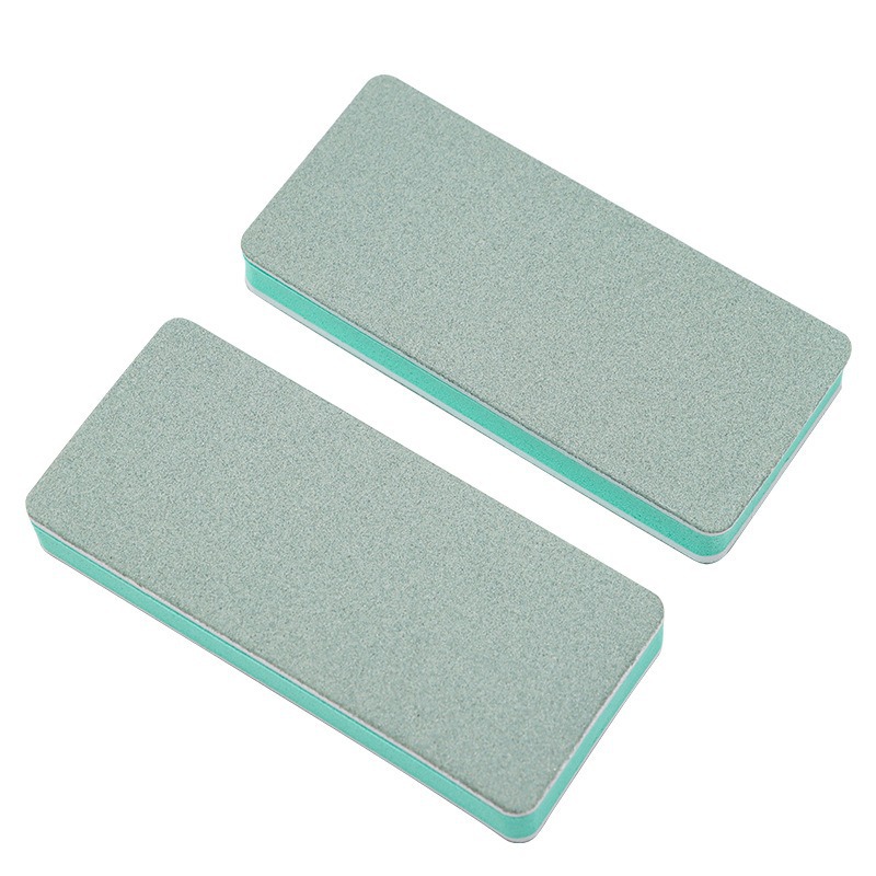 Double sided green polishing block