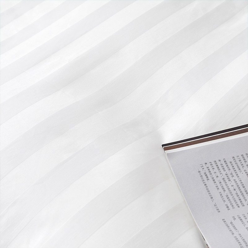Cotton white sheet, duvet, material