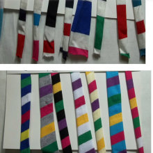 32支精棉拉架色织条纹间条自由间条七彩条全棉弹力拉架针织面料