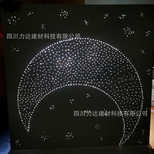 流水纹效果透光混凝土台阶 透 光水泥树池 渐变透 光坐凳