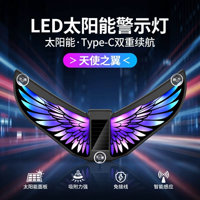 Cross-border LED solar-powered angel wing Other lights
