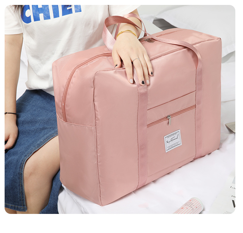 Casual Solid Color Oxford Cloth Travel Bags display picture 3