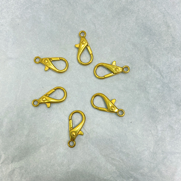 厂家供应 包包五金饰品扣 箱包配件D扣七彩箱包五金配件