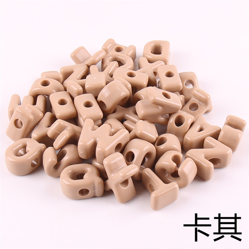 大穴レタービーズアクリル英語手作りビーズルースビーズ携帯電話チェーンペンダント diy 材料ジュエリーアクセサリー|undefined