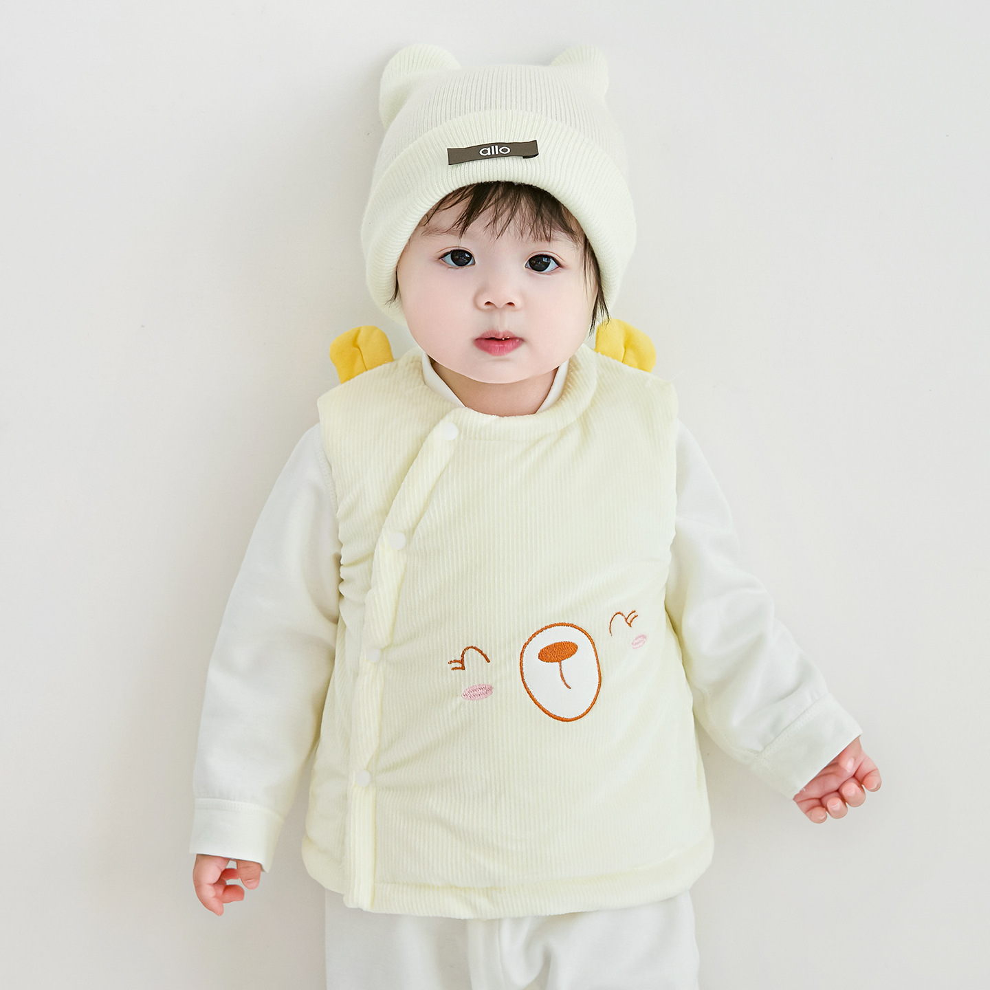 Chaleco para bebés otoño y invierno para niños y niñas, algodón caliente para niños pequeños, ropa de invierno para niños, chaleco para bebés