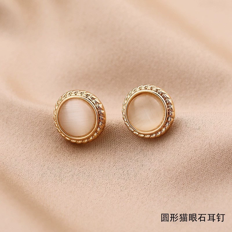 Серебряная игла, высококачественные ретро серьги, серебро 925 образец, стиль высокого качества, французский ретро стиль, опт