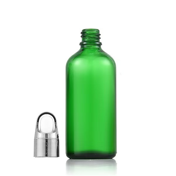 现货批发绿色玻璃精油瓶香水分装瓶化妆品瓶子避光防漏精油滴管瓶|undefined