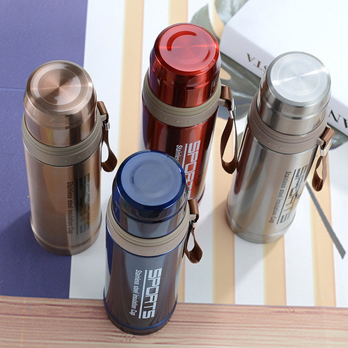 750ml Iron Clad Bullet Vacuum Insulated Cup Large Capacity Portable Outdoor Water Bottle & Mug with Logo Printing