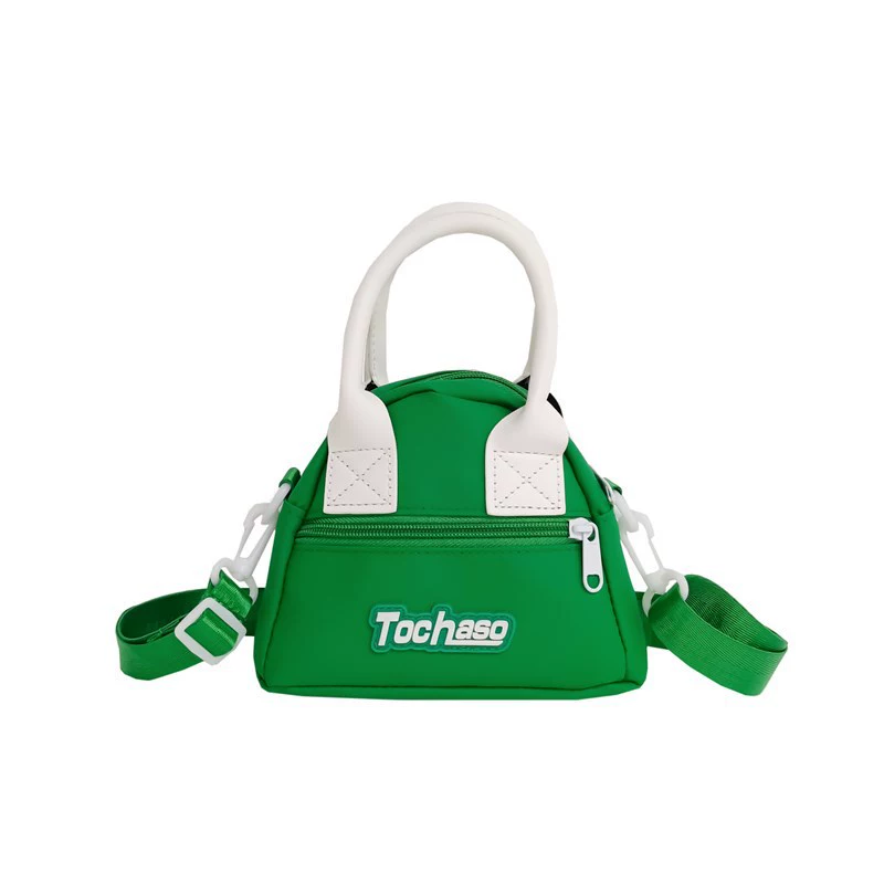 Fashionable children's bag, small children's one-shoulder bag for men and women with letters, Korean style