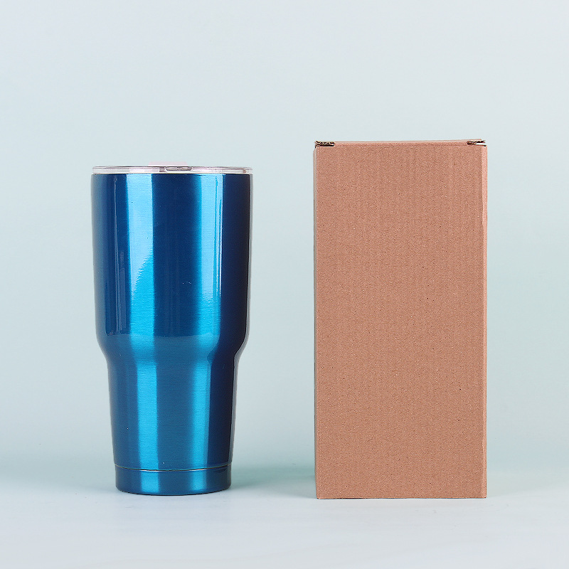 Suministre la taza portátil europea y americana del helado de 30oz 304 taza del aislamiento del vacío del coche taza de cerveza de la cola de la taza del coche de la custodia fría image 8