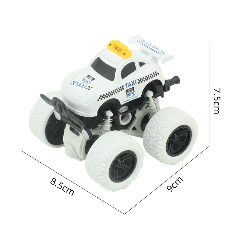 Juguete para niños tracción en las cuatro ruedas truco de inercia modelo de vehículo todoterreno niño juguete graffiti puesto de coche resistente a la caída al por mayor