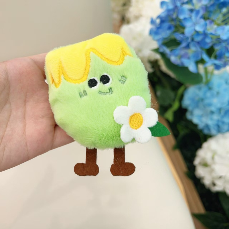 卡通毛绒钥匙扣挂件配饰diy手工服饰拖鞋包包饰品胸针配件半成品|undefined