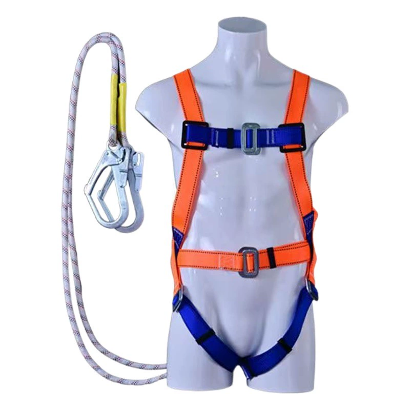 Новый национальный стандарт ремня безопасности, плечевой ремень, замок с пряжкой, воздушные работы, пятиточечная половина тела, Европейский буфер, электрик строительной площадки