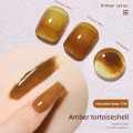 Small Bottle Tortoiseshell Amber X133