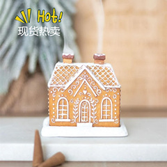 クロスボーダー姜餅小屋香炉festive incenseコーンバーナー樹脂置物家庭装飾