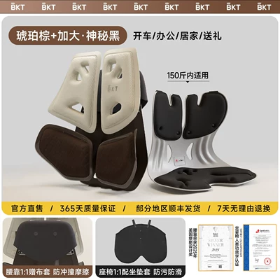 Support Cushion for | Waist support - mixed-pack-amber-brown-extra-large-mysterious-black