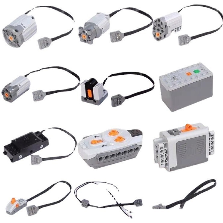 Cross-Border Building Block Motor Power Set Moc Technology Pf Parts Building Blocks m XL Monster Lithium Battery Toy Cross-Border Building Block Motor Power Set Moc Technology Pf Parts Building Blocks m XL Monster Lithium Battery Toy