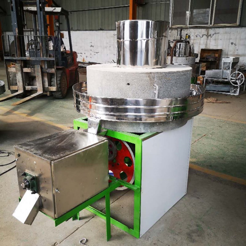 厂家直销五谷杂粮高效节能电动石磨面粉机小麦面粉机