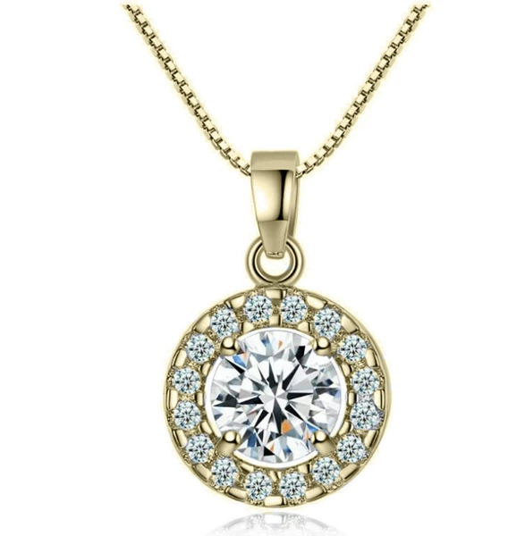 Golden necklace