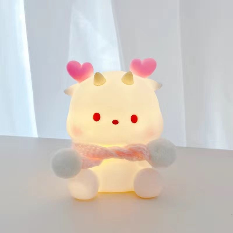 크리스마스 소녀 핑크/핑크 머플러