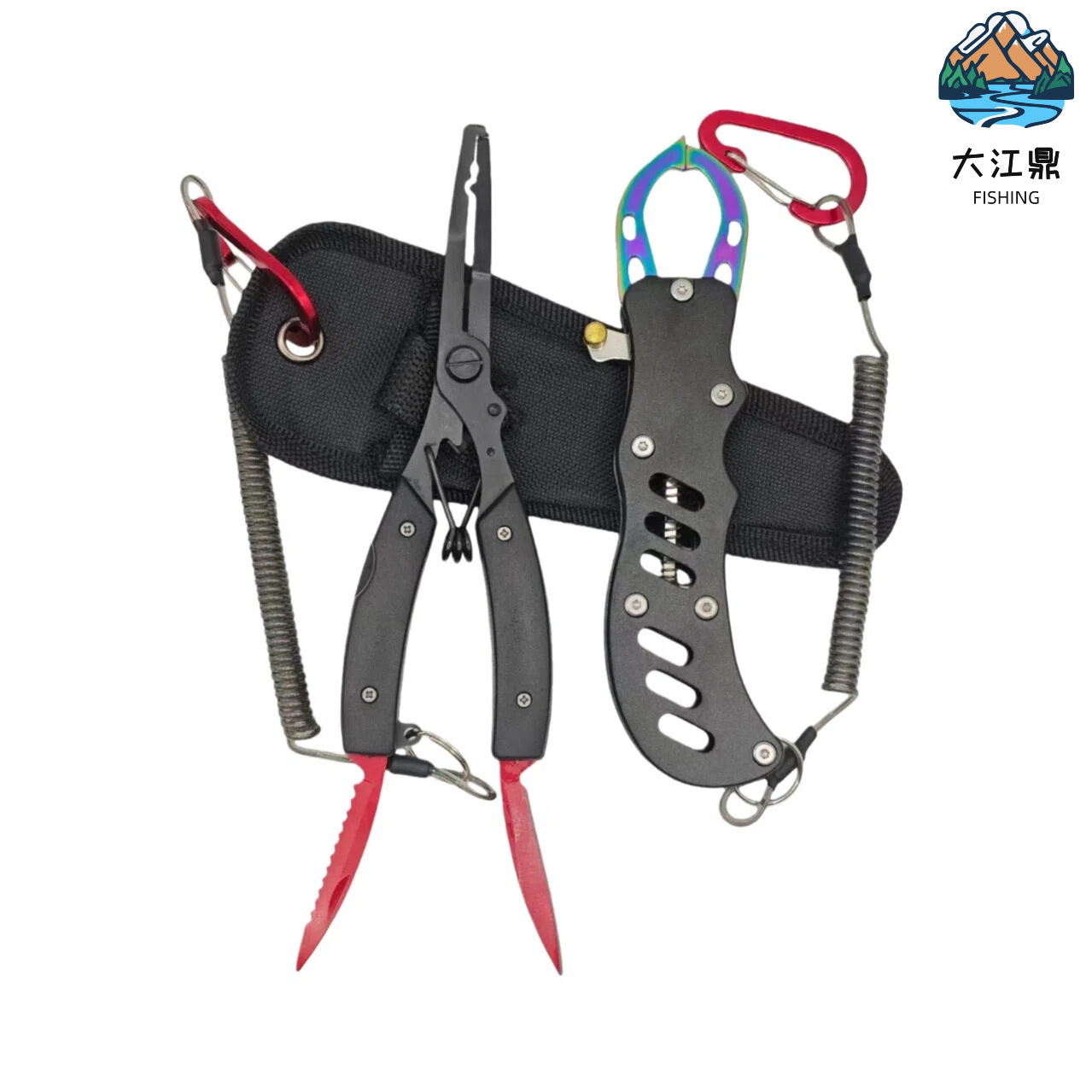 Multifunctional Fishing Pliers with Knife, Extended Eagle-Beak Fishing Pliers, Fishing Line Cutter, Line Opener, Lead Sinker Cutter, Fish Control Pliers