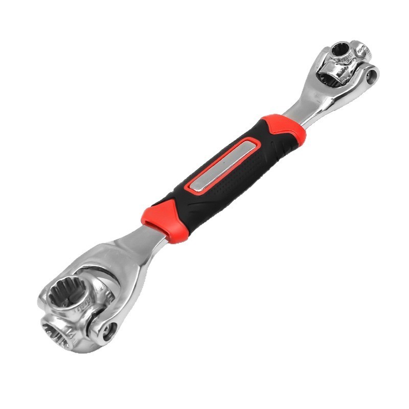 52歯多機能レンチスリーブメトリックインチ360度多機能スリーブレンチツール8-19mm|undefined