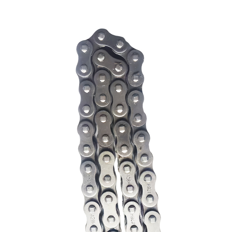 Cadena de motocicleta de venta en caliente transfronteriza 428H cadena gruesa cadena de motocicleta hebilla de cadena accesorios de motocicleta