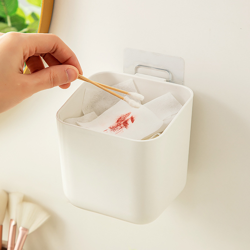 Mini Toilet Trash Can Wall-mounted Cute Household Dormitory Good-tasteful Desktop Small Face Towel Storage Bucket Mini Toilet Trash Can Wall-mounted Cute Household Dormitory Good-tasteful Desktop Small Face Towel Storage Bucket