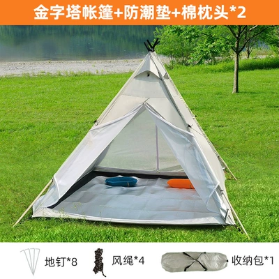 Outdoor camping tent portable Avtomobil dam çadırları - tent-moisture-proof-cushion-pillow-2-2-4-people