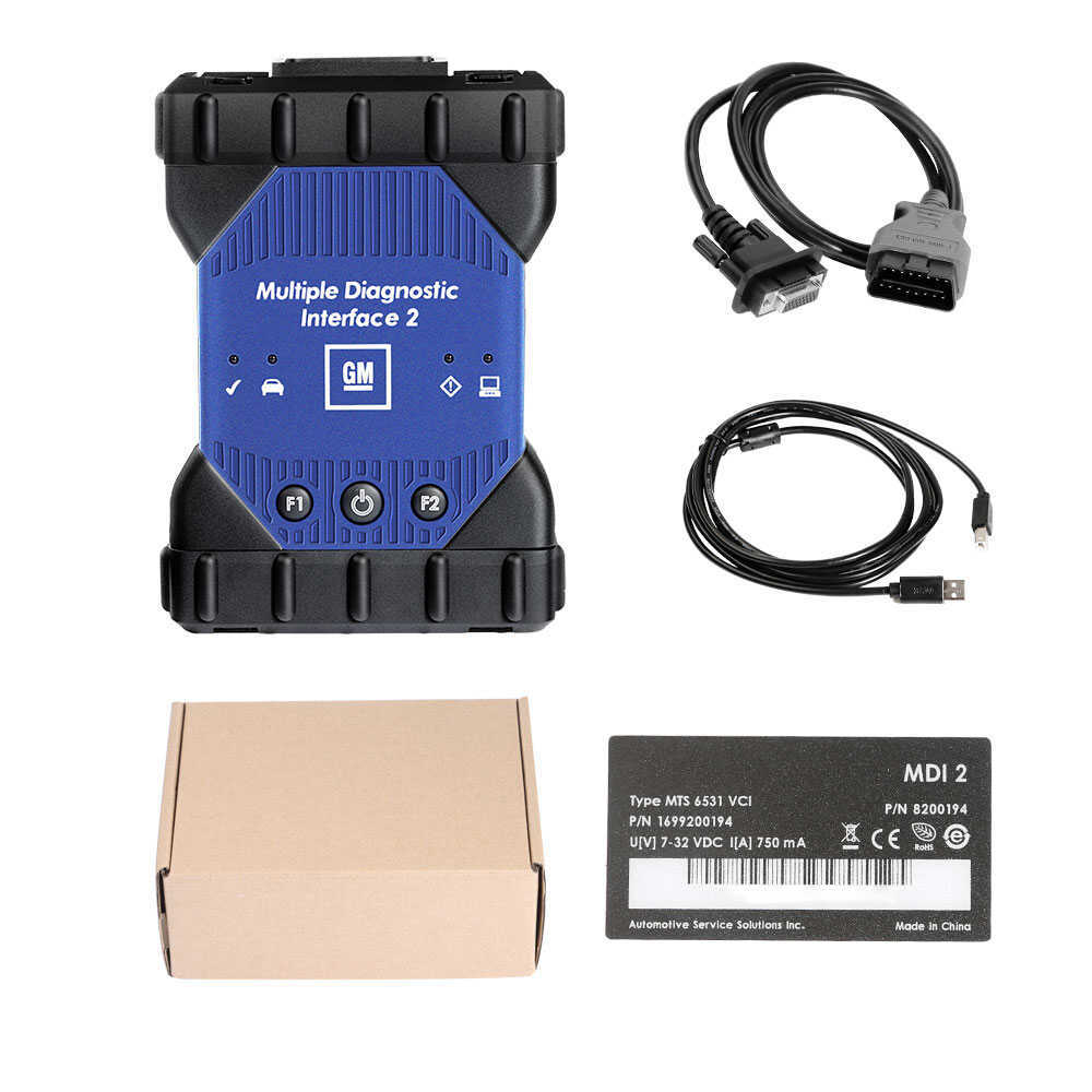 GM MDI 2 Multiple Diagnostic with Wifi Card GM通用汽车检测仪