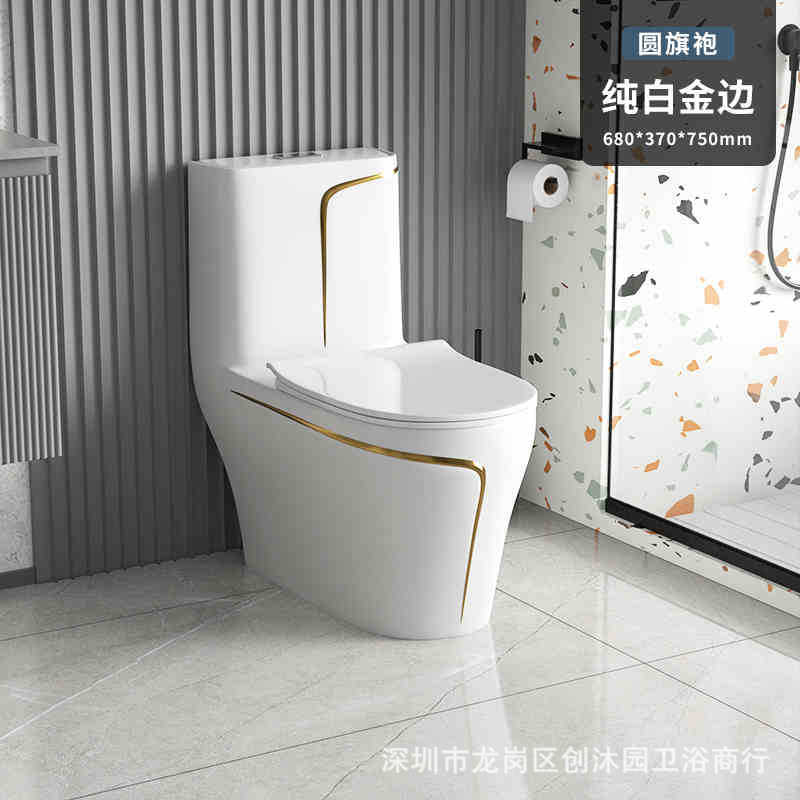 Inodoros de cerámica coloridos para el hogar, para exportación, modelos populares con opciones de montaje en suelo y pared.