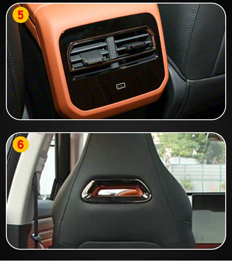 22-26 Models of Jetour Dasheng Center Console Gear Shift Interior Film Car Sticker Special Accessories Paint Surface Transparent Screen Protection Film
