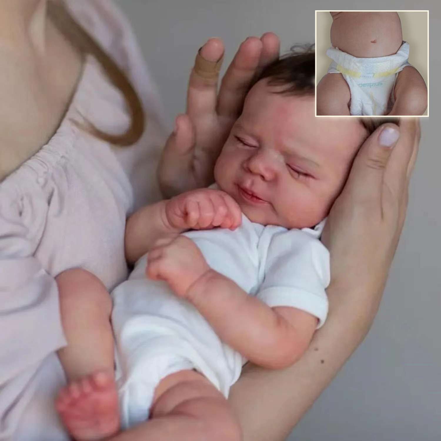 Muñeca Reborn NPK de 50 cm, Bebé Realista Pascale, Suministro de Comercio Electrónico Transfronterizo, Dropshipping de Amazon