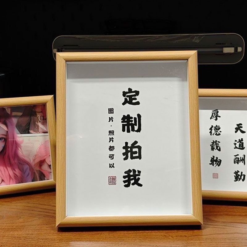 Photo Frame Desktop Couple Study Room Decoration Wooden Home Decor Photo Stand Photo Frame Desktop Couple Study Room Decoration Wooden Home Decor Photo Stand